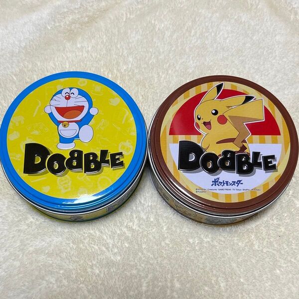 ドブル ドラえもん ポケモン 2個セット DOBBLE ポケットモンスター 55枚入り カードゲーム テーブルゲーム 室内遊び