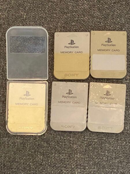 PlayStation メモリーカード 5個セット