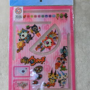 ☆AEON上場40周年☆サントリーフーズ株式会社☆妖怪ウォッチPPじょうぎセット☆非売品☆②