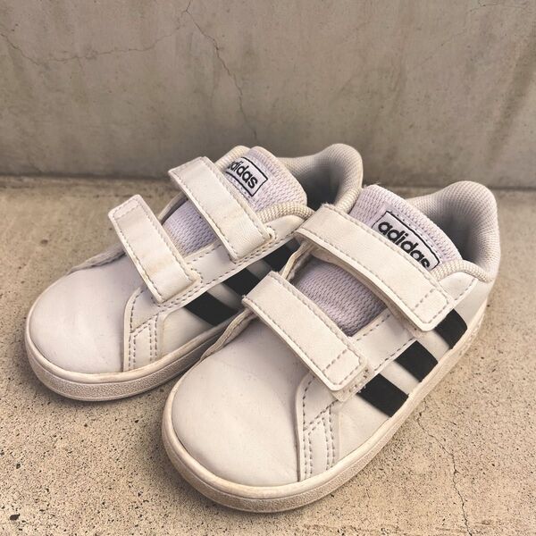 adidas アディダス ベルクロ シューズ キッズ スニーカー 13cm