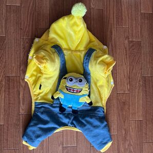 ミニオン 小型犬 服 冬服 ドッグウェア ディズニー