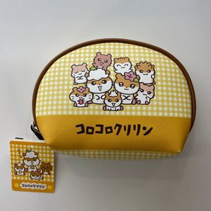 【新品】 しまむら サンリオ コロコロクリリン シェル ポーチ イエロー