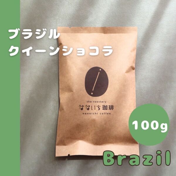 ブラジル クイーンショコラ 100g 自家焙煎 コーヒー豆