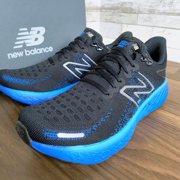 【未使用】New Balance ニューバランス スニーカー M1080Z12 26.0cm ブラック ブルー