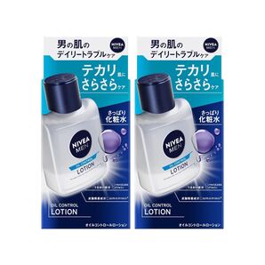 ニベア ニベアメン 化粧水 オイリー肌 テカリ・ベタつき防止 長時間サラサラ肌 クール爽快感 2個セット