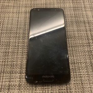 【ジャンク】moto g(7) SIMフリー セラミックブラック 電源×