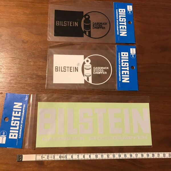 BILSTEIN ステッカー 3枚セット 未使用 ビルシュタイン