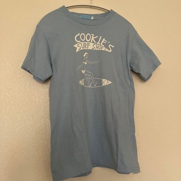 COOKIE'S SURF SHOP Tシャツ 水色 レディース