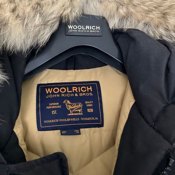 WOOLRICH ダウンジャケット XXS ブラック 未使用に近い