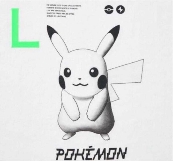 完売! ユニクロ ポケモンTシャツ L ピカチュウ ホワイト 未使用
