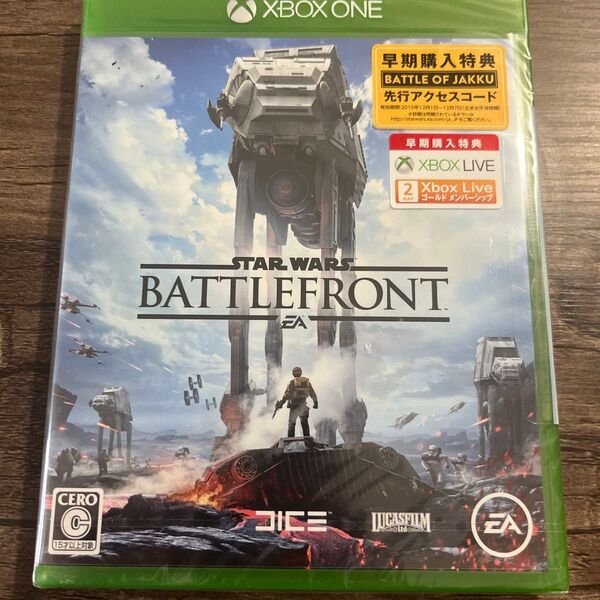 新品未開封 【XboxOne】Star Wars バトルフロント スター・ウォーズ