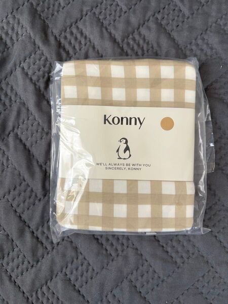 コニー konny バンブースワドルポーチ&結び帽セット