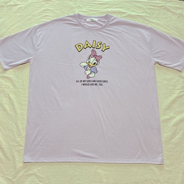新品 Daisy Duck グラフィック Tシャツ Lサイズ 薄紫