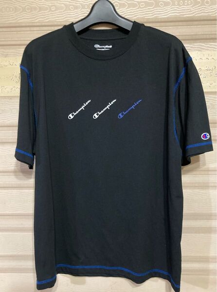 CHAMPION★Tシャツ L 黒 中古品