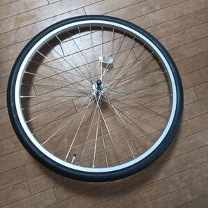 26インチ前輪タイヤ付きシティサイクル