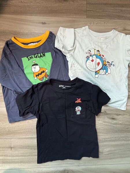 ドラえもん Tシャツ100とロンT110 3枚