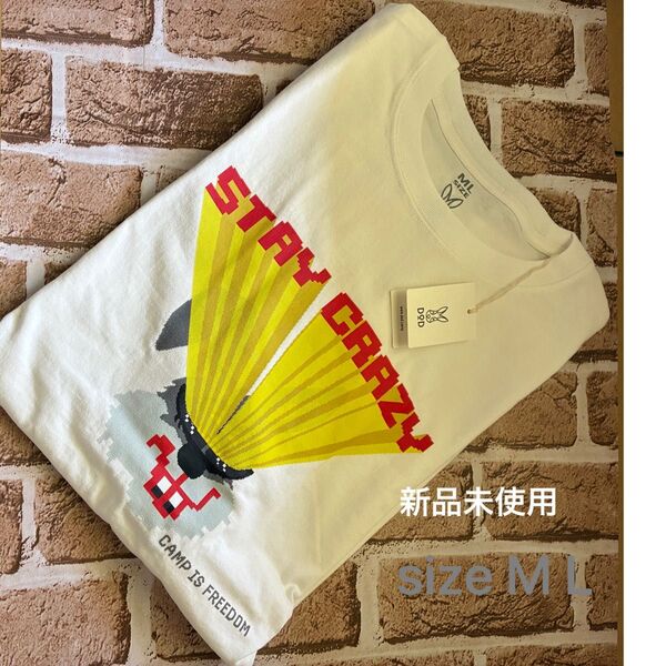 DOD★ステクレビームTee MLサイズ ホワイト新品 未使用