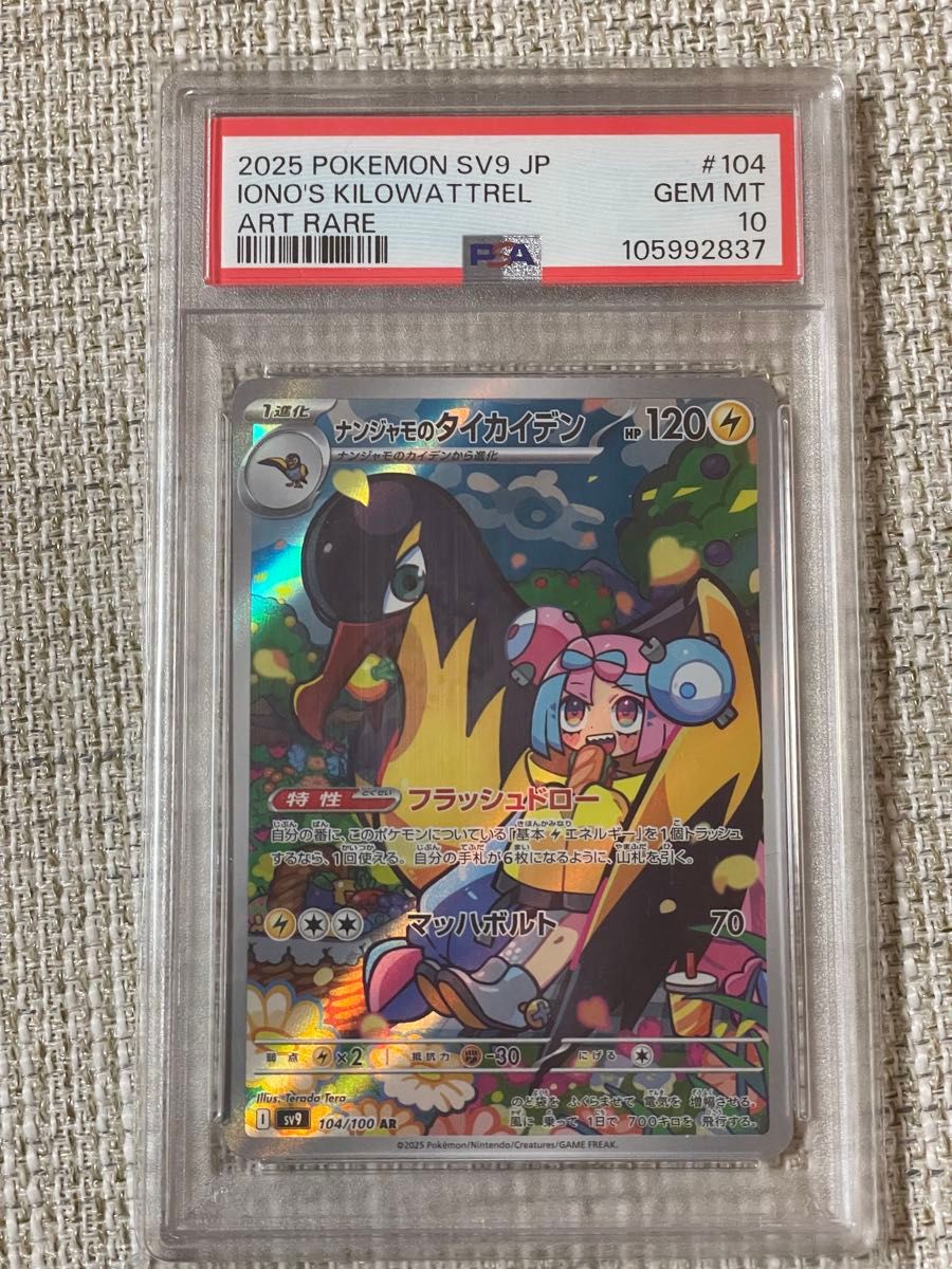 PSA10 連番 ナンジャモのカイデン ナンジャモのタイカイデン PSA10 連番 ナンジャモのカイデン ナンジャモのタイカイデン