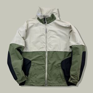 90s BURTON SNOWBOARDS BIO-LITE バートンスノーボード ブルゾン ナイロンジャケット エクリュ カーキ