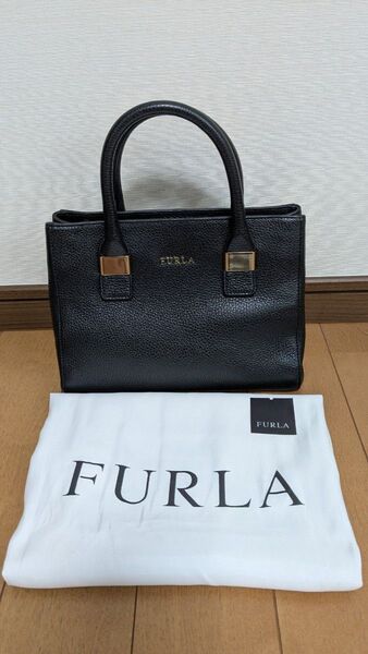 フルラ ハンドバッグ ショルダーバッグ 2WAY ブラック