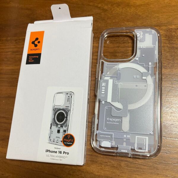 Spigen iPhone 16 Pro ケース ウルトラ・ハイブリッド・マグフィット ACS08792 (ネオ・ワン)