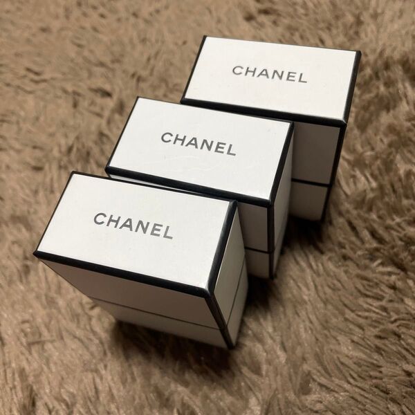 CHANEL シャネル 空箱 空き箱 BOX ケース 3個