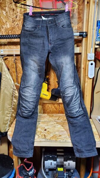 コミネ ジーンズ WJ-737S KOMINE 07-737 バイク パンツ ストレッチ スキニー デニム CE規格パッド付