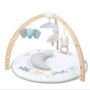 【新品・未開封】aden + anais モンフルール ベビージム グレー