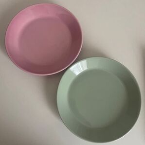 ティーマ ローズ セージグリーン イッタラ 17cm プレート お皿 iittala
