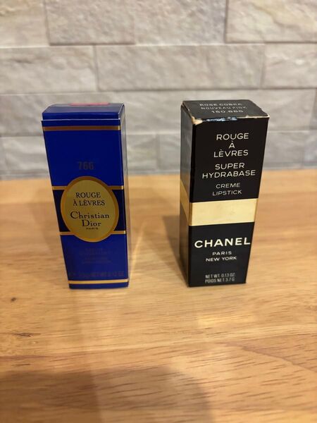 CHANEL Christian DIOR リップ 口紅 2本セット