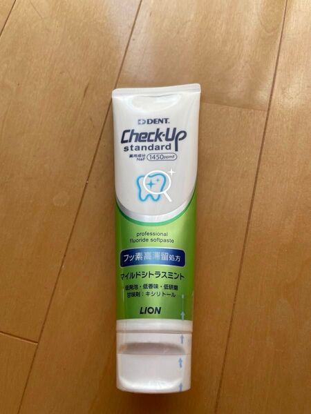 チェックアップ Check-Up standard 歯磨き粉 マイルドシトラスミント 虫歯予防 ライオン