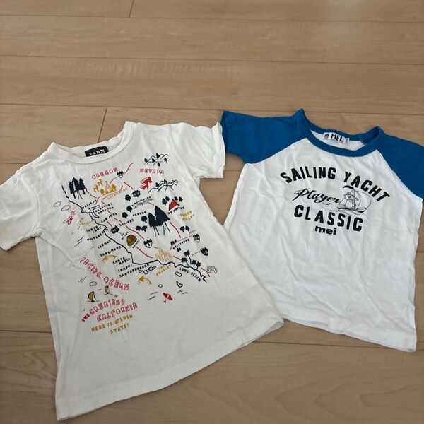 MEI FARM 半袖 Tシャツ 100cm 110cm 2枚セット