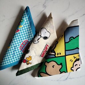 1990s サンリオ ハンカチ 3枚セット