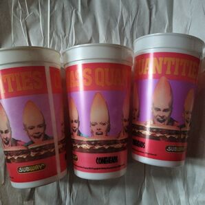 Subway Coneheads カップ 3個セット 1993