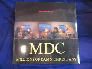 LP【MDC/Millions Of Damn Christians】This Blood's For You●輸入盤/MDC-5