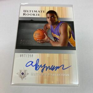NBA 05-06 Upper Deck Ultimate RC auto Andrew Bynum /250