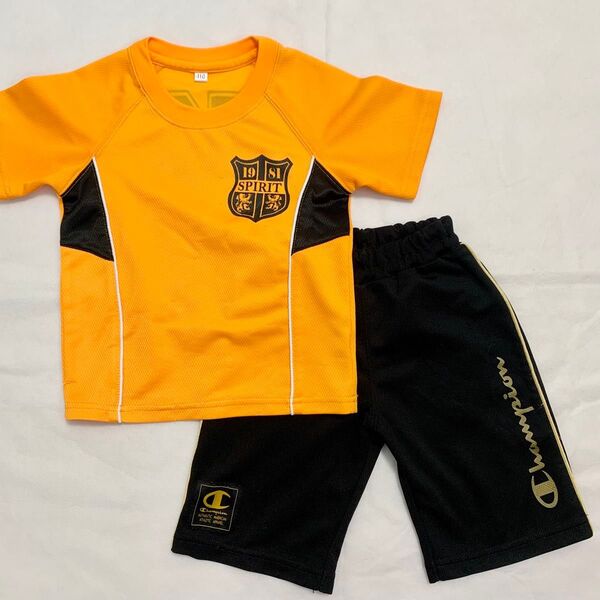 半袖 上下 ハーフパンツ スポーツ サッカー トレーニングウェア チャンピオン