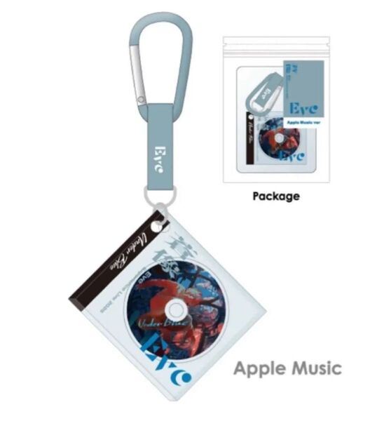 Eve 蒼像 ミュージックCDキーリング Apple Music ver. ミュージックチャーム