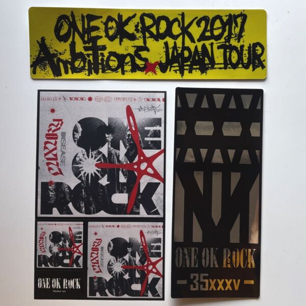 ONE OK ROCK ワンオク ステッカーセット