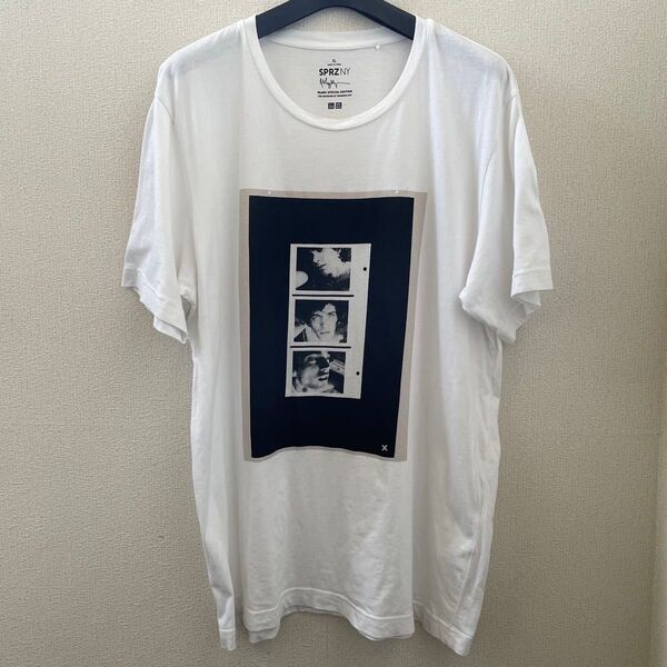 ユニクロ SPRZ NY Tシャツ XL ホワイト系
