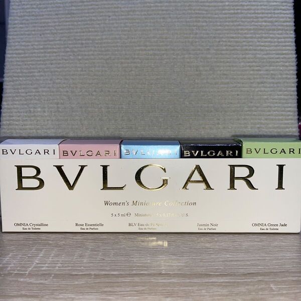 BVLGARI レディース ミニチュア香水セット 5個セット