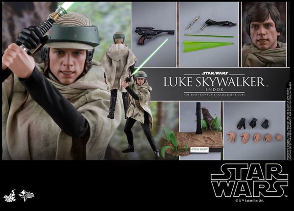 ●残りあと1個!! ★新品未開封!!★HOTTOYS EP6 ルーク・スカイウォーカー エンドア★