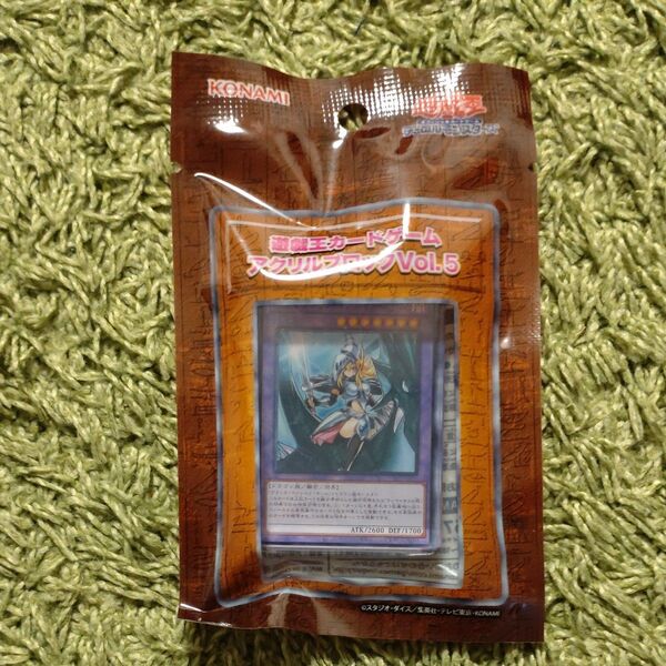 遊戯王カードゲーム アクリルブロック Vol.5 竜騎士ブラック・マジシャンガール