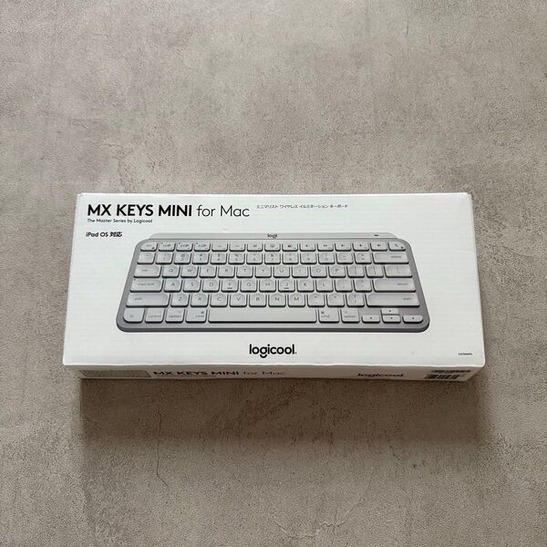 MX keys mini for mac ワイヤレス キーボード ホワイト