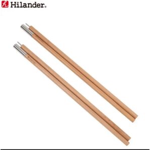 新品★Hilander★ウッドタープポール★木製★ 180サイズ2本セット