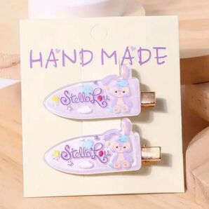 【新品未使用】ステラルー ダッフィー&フレンズ ヘアクリップ ディズニー