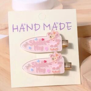 【限定SALE!11月5日まで680→500円】新品未使用 シェリーメイ ダッフィー&フレンズ ヘアクリップ ディズニー