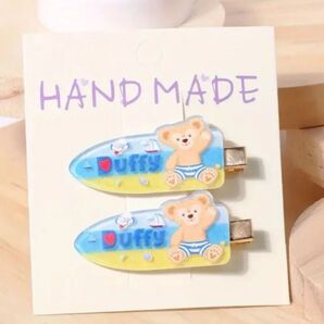 【新品未使用】ダッフィー ダッフィー&フレンズ ヘアクリップ ディズニー
