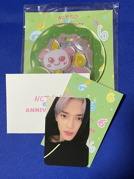 NCT127 6周年記念 アクスタ トレカ テヨン