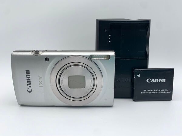 【返品保証】【良品】Canon IXY200 シルバー デジカメ デジタルカメラ コンデジ コンパクトカメラ